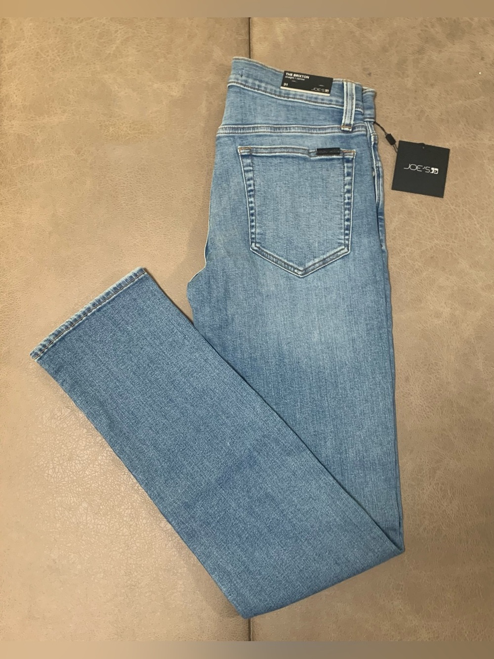Joe's Womens Light Blue Brixton Straight & Narrow Jeans NEW Size 31 (Msrp $198)